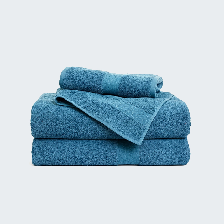 رداء قطني مطرز بالأكمام الطويلة