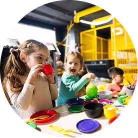 ركن الترفيه واللعب